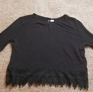 Cropped long sleeve
